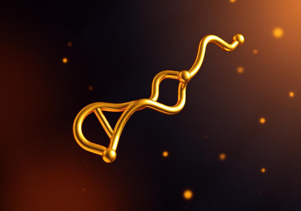 Retatrutide molecular illustration